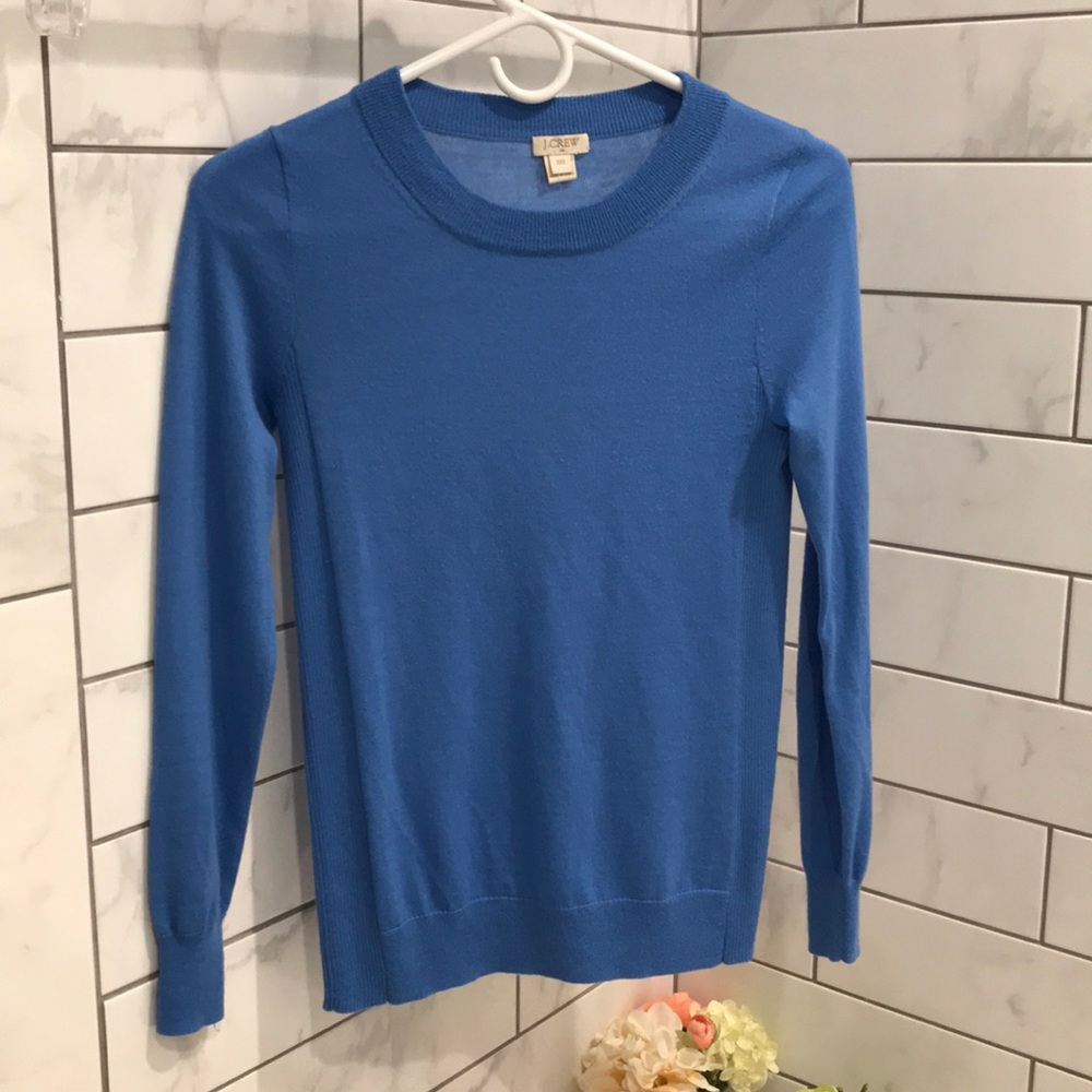 J crew (factory) blue sweater